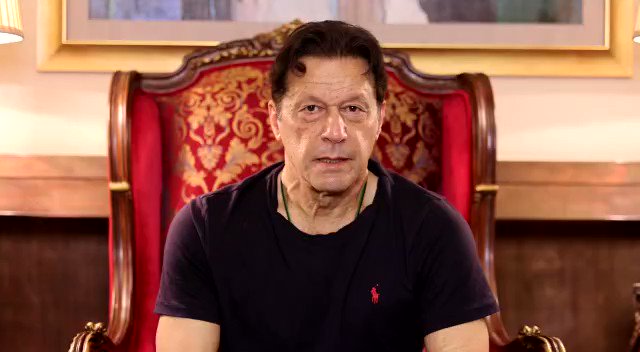 BREAKING: Former Pakistani Prime Minister Imran Khan's home is surrounded by police, shelled with tear-gas and water canons