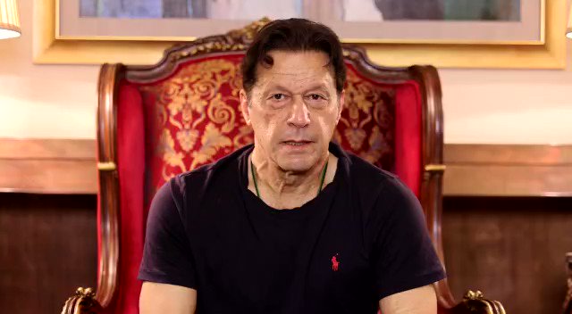 BREAKING: Former Pakistani Prime Minister Imran Khan's home is surrounded by police, shelled with tear-gas and water canons