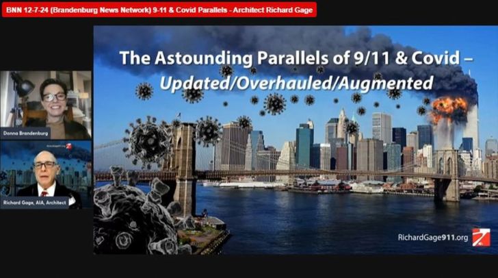 Latest Info! Astounding Parallels: 9/11 & Covid &mdash; RichardGage911 on Brandenburg News Network (BNN) 