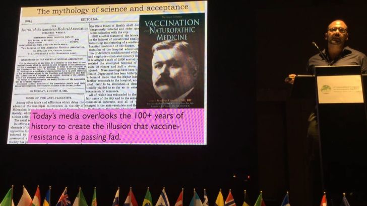 VIDEOS: Dr Vasquez discusses pharmaceutically-acquired pseudo-immunity at International Congress on Naturopathic Medicine in Barcelona, 2016