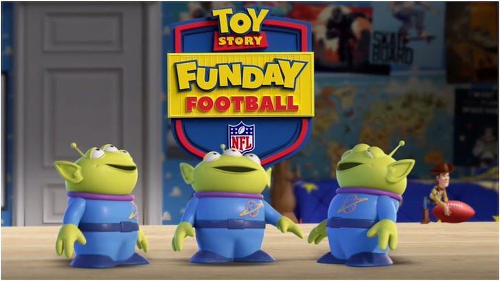 La NFL hace historia gracias a la IA... y a Toy Story 