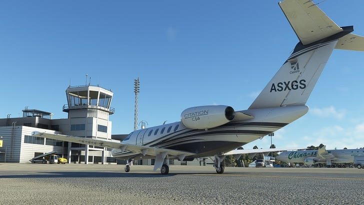 Microsoft Flight Simulator lets you fly through China, where the