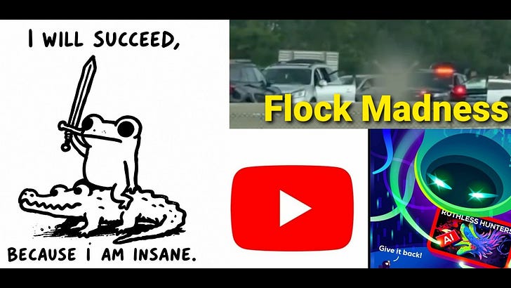 Flock Cameras Get Wrong Guy, Democrat Cousin Loving (Allegedly), Gas Price Dancing, A.I. Censorship