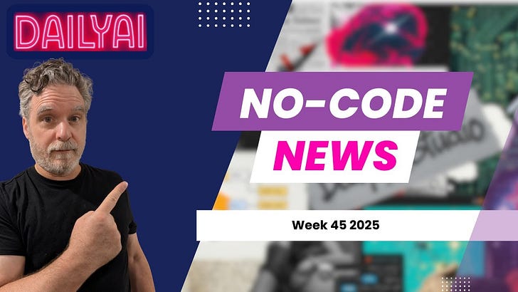 Preview image for No-Code News Week 45