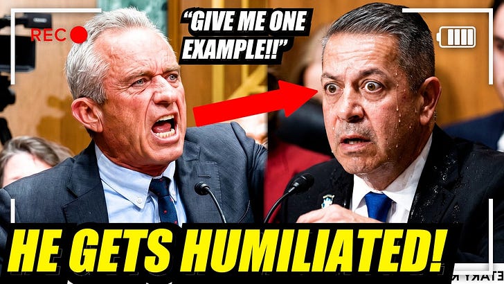 RFK Jr stumps Democrat senator with one simple question - He wasn't prepared for this...