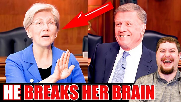 Financial expert OUTSMARTS Elizabeth Warren, laughs in her face for foolish “wealth tax” scheme