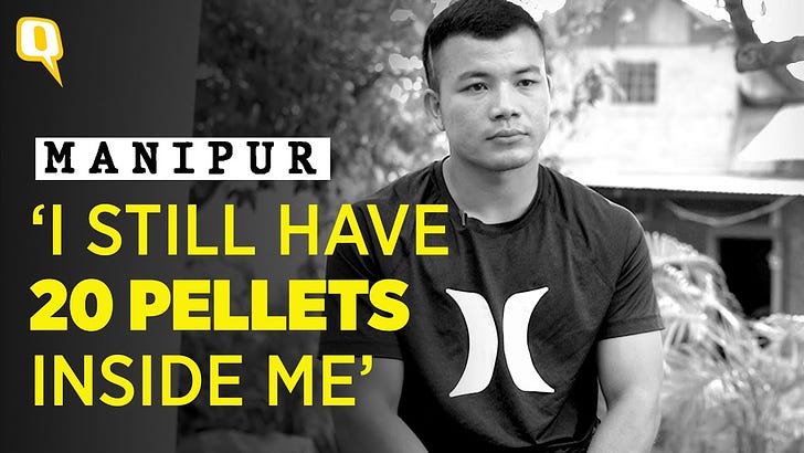 Hit With Over 80 Pellets, This Martial Artist is Now Training to Win Mr Manipur