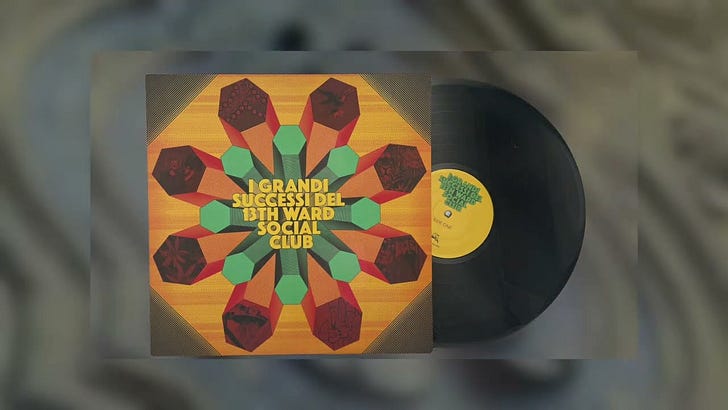 Panic at the disco サイン入り　CD I Grandi Successi Del 13th Ward Social Club LP