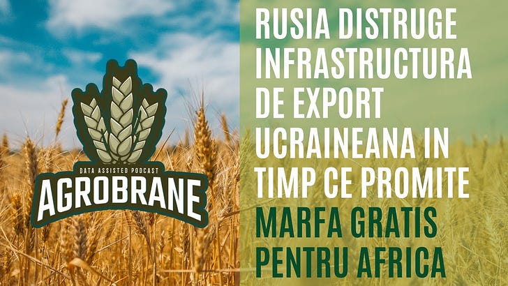 Rusia distruge infrastructura de export ucraineana 