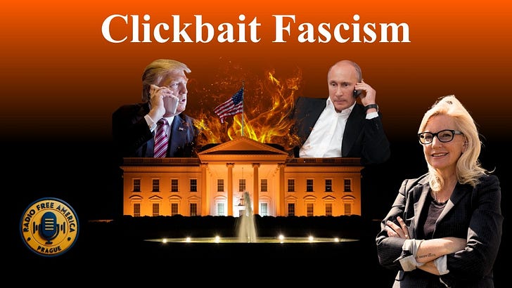 'Clickbait Fascism: When War Becomes a Show' -- My Interview on Radio Free America