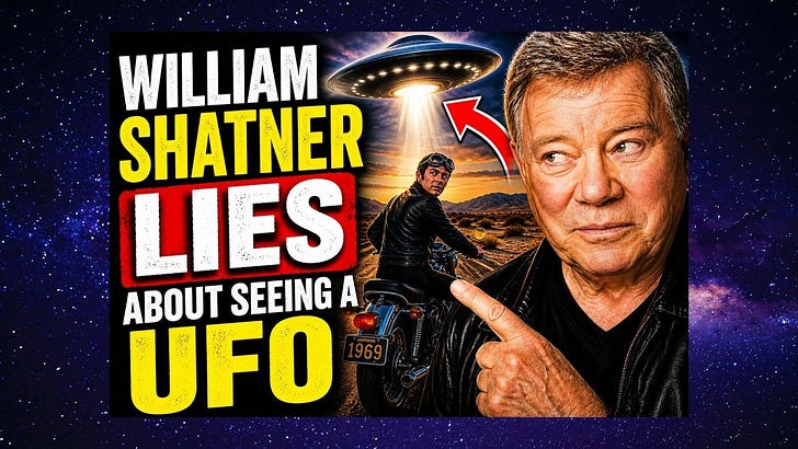 William Shatner Lied That He Saw A UFO