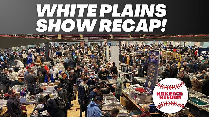 White Plains Card Show Footage & Pickups! Amazing Vintage Cards at Packed NY Show! 