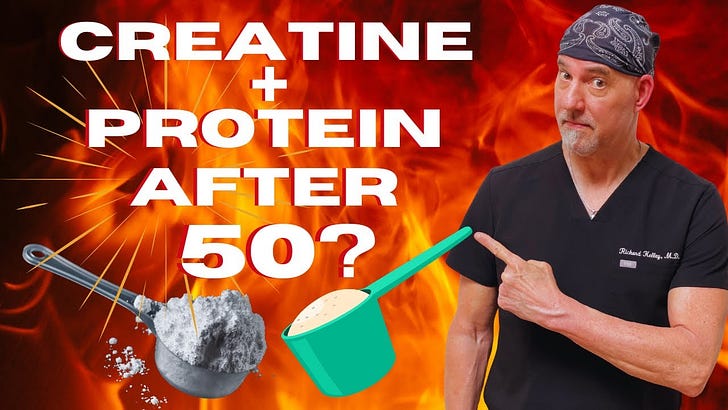 Creatine + Protein After 50? What Actually Matters for Strength, Independence, and Longevity