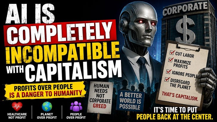 Why AI Under Capitalism Threatens Workers, Wages, Healthcare, And Democracy