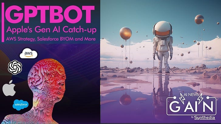 Generative AI News - GPTBot Debut, Amazon's Gen AI Strategy, W&B Becomes a Unicorn, Tome, NVIDIA, Cohere, Zoom & More