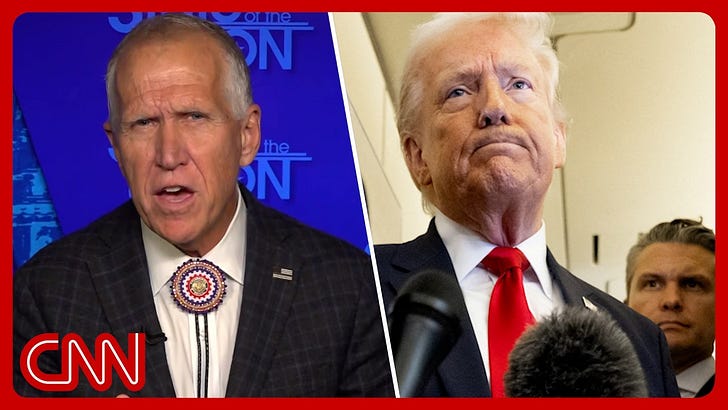 Thom Tillis Shows 'Miraculous' Courage And All He Had To Get Was 'You're Fired'