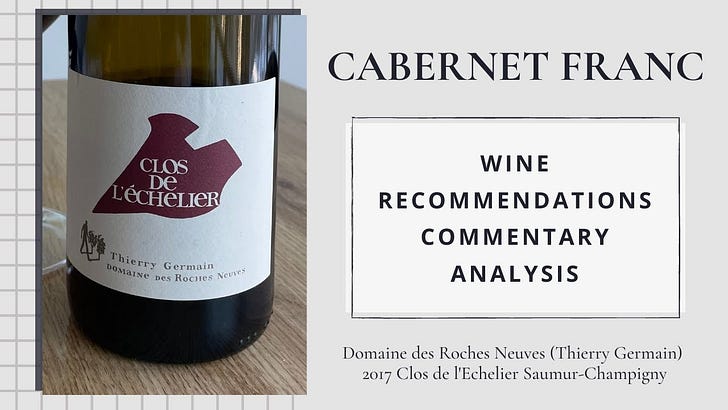 Domaine des Roches Neuves, 2017 Saumur-Champigny ‘Clos de l'Echelier’