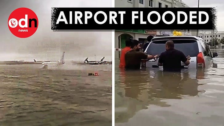 Dubai flooding caused by cloud seeding...