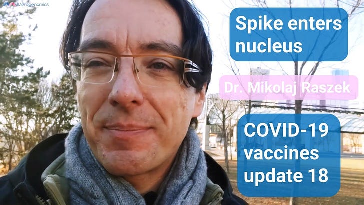 Dr. Mikolaj Rasjek warns of possible long-term Cancer effects of COVID Vaccines