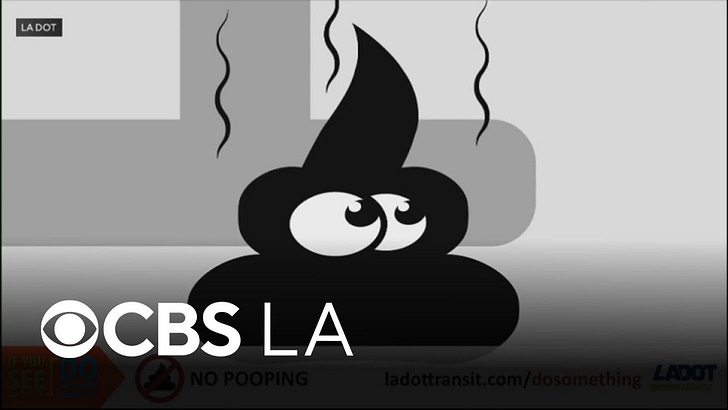 Please do not poop on LA DOT buses - by Jason Weisberger