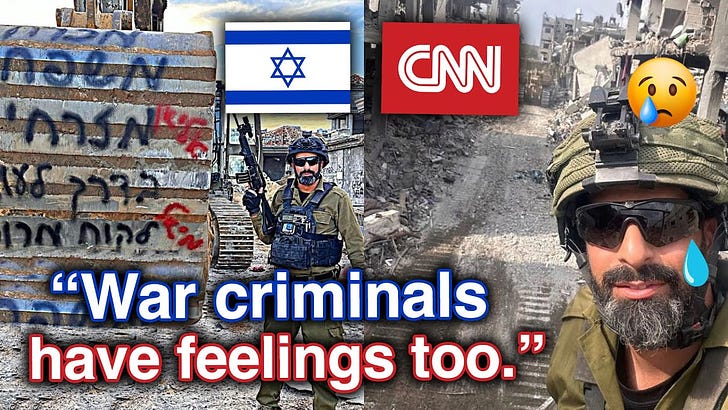 He Bulldozed Palestinians Alive. CNN Is Concerned About His Mental Health.