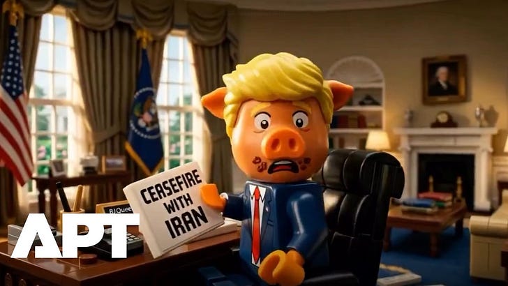 Iran Releases Another LEGO Animation Song Mocking Trump as Information War Continues