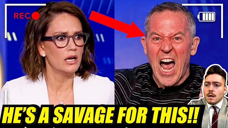 Greg Gutfeld STUMPS Jessica Tarlov with one perfect question - She has a live TANTRUM when she can't answer it