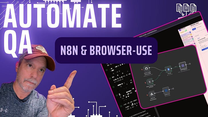 Preview image for QA Automation with Browser-Use & N8N
