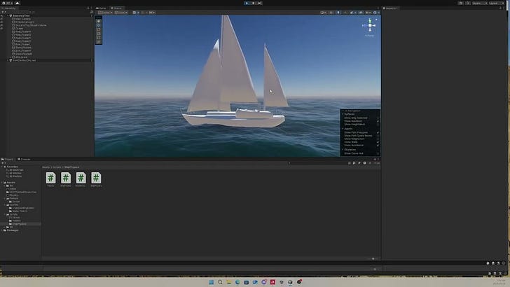 Dev Blog 002 : Water and buoyancy system.