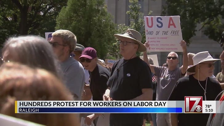 50501 Labor Day protests recap