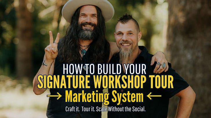 Exactly How to Build your Signature Workshop Touring System [Masterclass]
