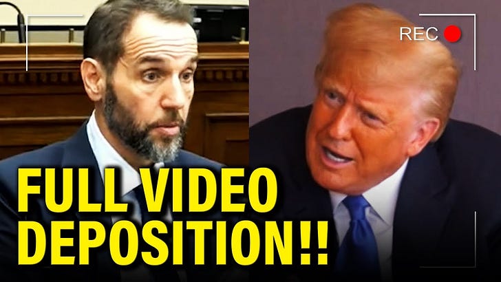 FULL JACK SMITH VIDEO DEPOSITION ON TRUMP CRIMES
