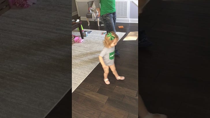 Frustrating Day with the kids? This Toddler Teaching Dad to Dance Will Make You Smile!