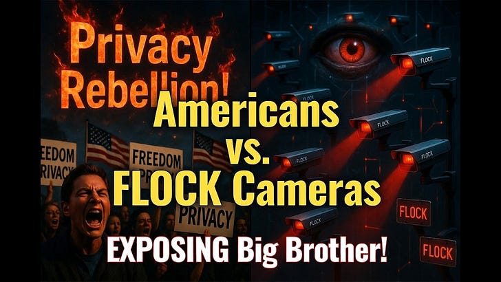 Americans vs. FLOCK Cameras: The Privacy Rebellion That's EXPOSING Big Brother!
