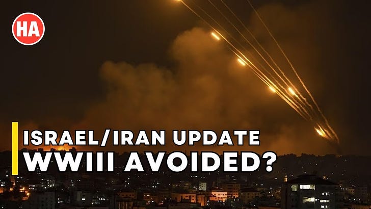 ISRAEL "MIRACULOUSLY" STOPS IRAN ATTACKS 