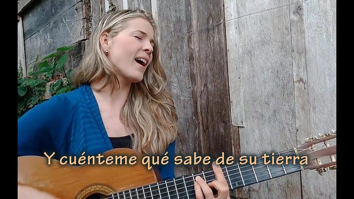 Beautiful witty Irish-Colombian song [VIDEO] about respecting food, its origins and caretakers