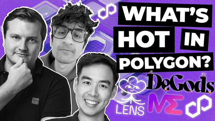 The Polygon NFT Ecosystem with Frank (DeGods), Zhuoxun Yin (Magic Eden), & Stani Kulechov (Lens)