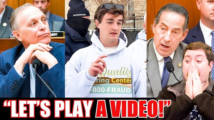Andy Biggs SHUTS UP Jamie Raskin, plays surprise Nick Shirley video that makes his tiny brain snap