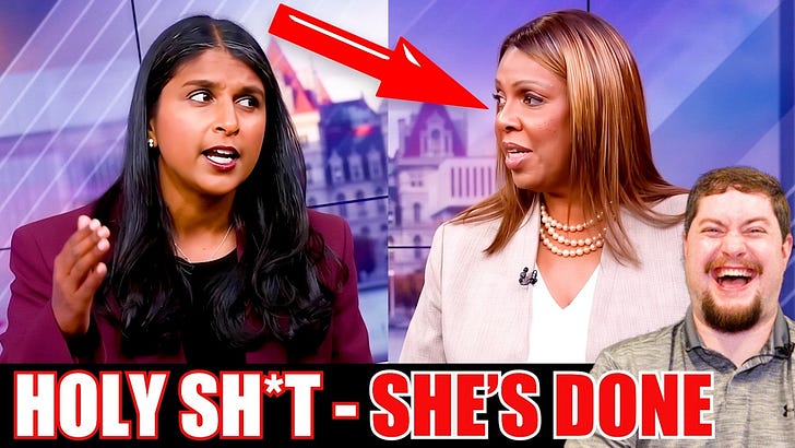 MAGA firebrand HUMILIATES Letitia James during off-the-rails live debate