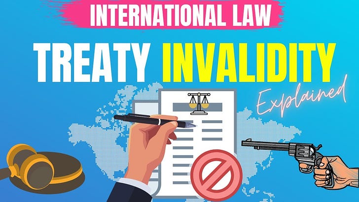 Proof The WHO New Unedited Pandemic Treaty Is A Threat To International Law Norms And As A Result It Is VOID. Don't Stress. Just Sue The WHO & Nullify It All.