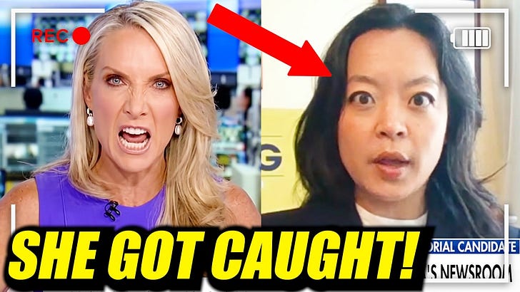 Dana Perino AMBUSHES DSA candidate with her own DAMNING posts live on Fox News!