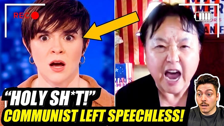 Woman who fled communism AMBUSHES Democratic Socialist leader on live T.V. - This was AMAZING!