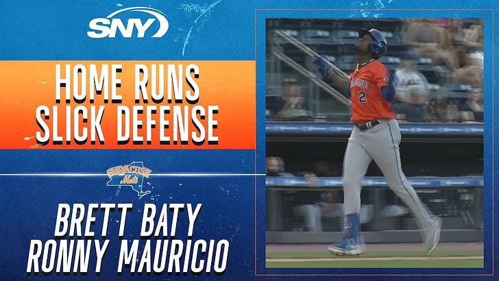 Ronny Mauricio, Brett Baty get hits in Mets' game vs. Cardinals