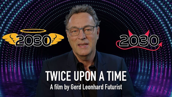Gerd Leonhard: El mundo en el 2030 - Dos posibles en escenarios