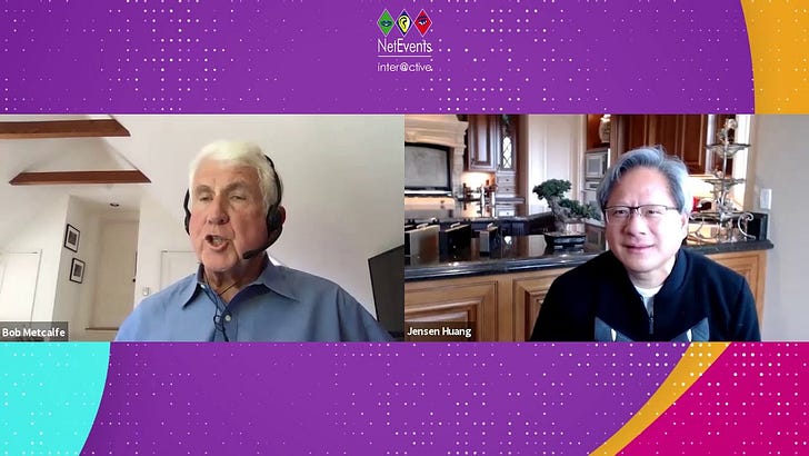 Ethernet’s 40th Anniversary: A Conversation Between Bob Metcalfe and Jensen Huang