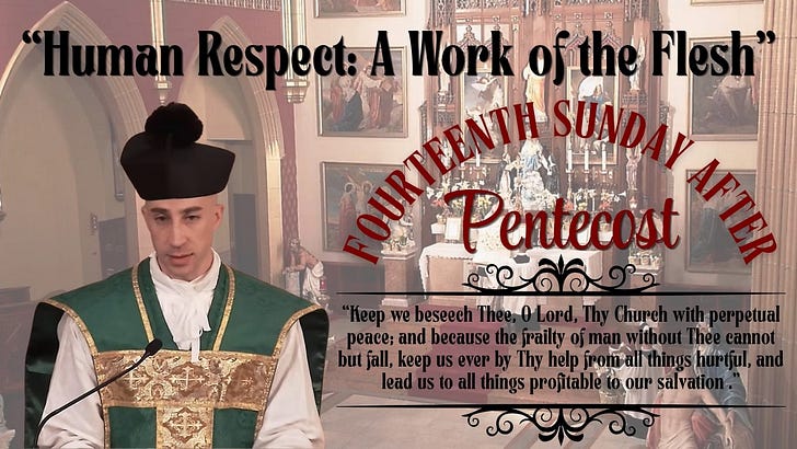 ‘Human Respect’ – Fr Hennick on our duty to the truth
