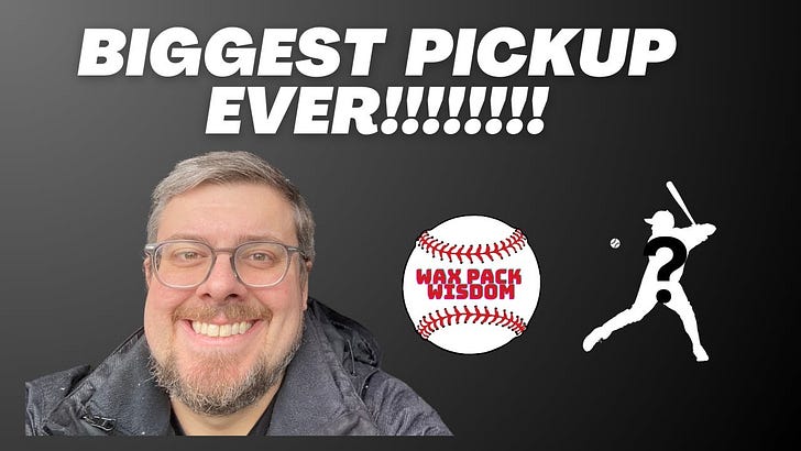 Card Show! Our BIGGEST PICKUP EVER!!!! See the LEGENDARY MLB Hall of Fame Vintage Card We Acquired! 