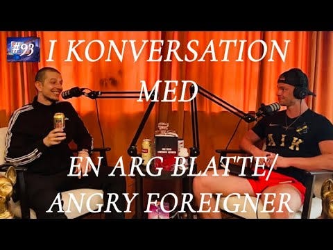 En Arg Blatte Talar om lättkränkta högern, Sverigebilden, maskulinitet och Kulturell Autism