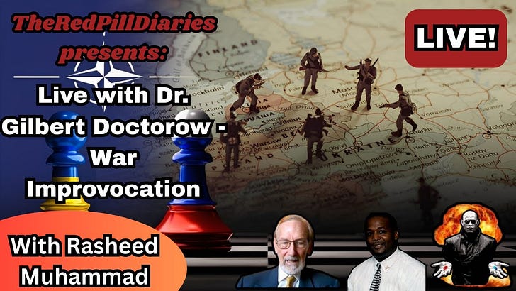 Today’s chat with Rasheed Muhammad on TheRedPill Diaries