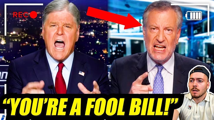 Hannity SHUTS DOWN Comrade De Blasio live on Fox News! Calls him out on his WEAK DSA bootlicking